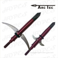 ARCTEC AT-BH025 2 blades hunting archery arrow broadhead in blue color